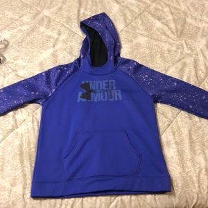 this is a purple underarmor hoodie